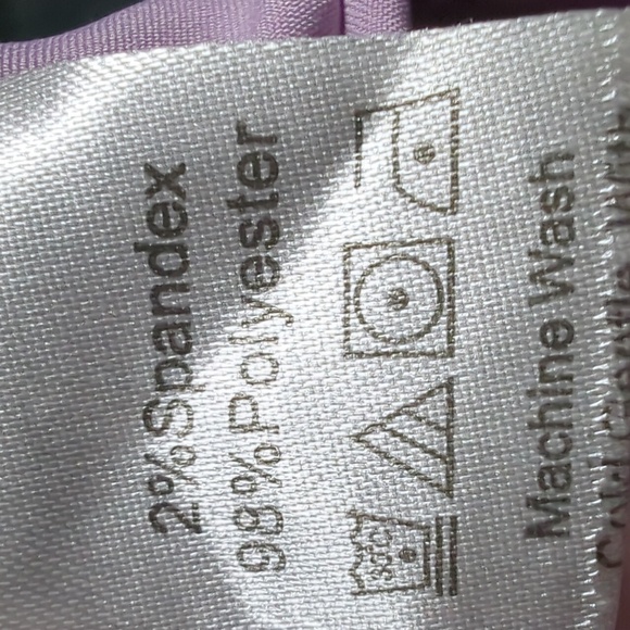 Lavender hipster button down with gold 3D roses size Men's medium - Picture 10 of 11